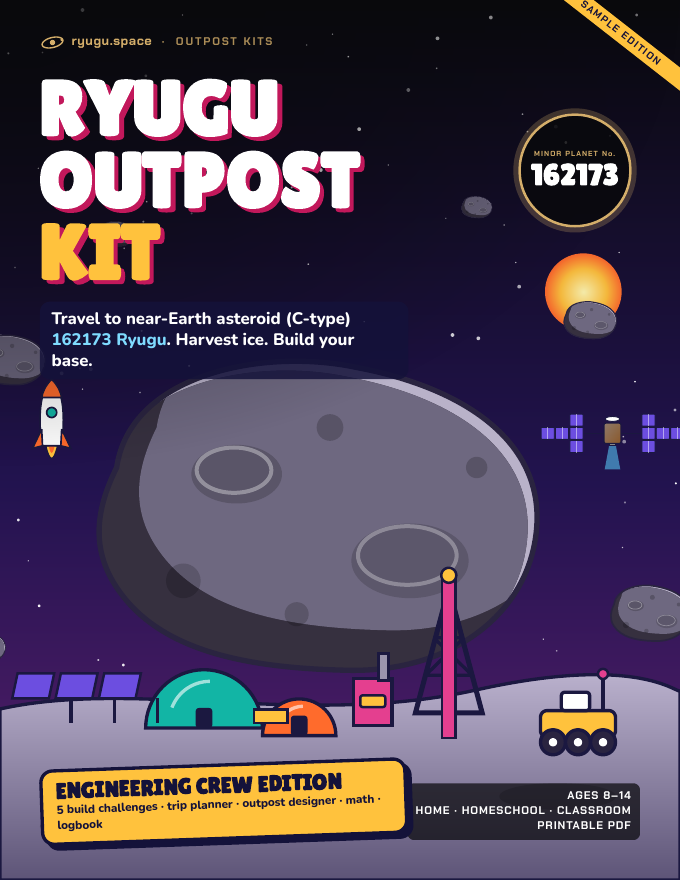 Ryugu Outpost Kit sample, page cover